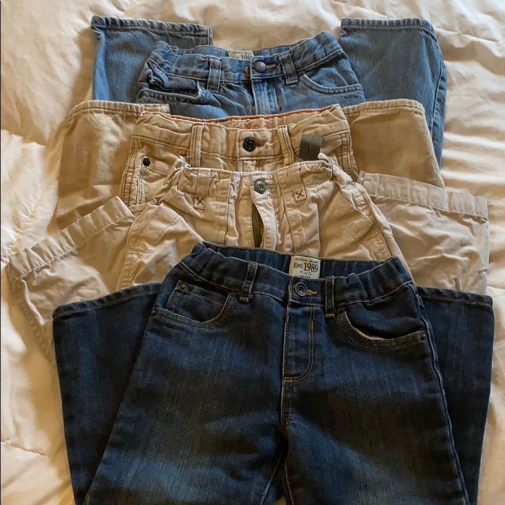 Lot of 4 Boys Pants - Size 4/4T